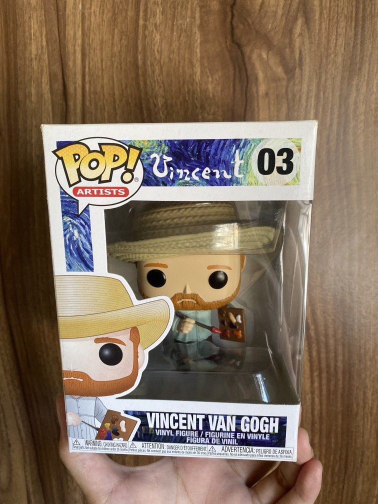 Vincent van gogh 03 funko pop (Category: Character Goods) located in Urdaneta. Submitted by xarchangel (Listing ID 1466785448, Image 1). Description: Dm for more info. Yes AUTHENTIC 💯.