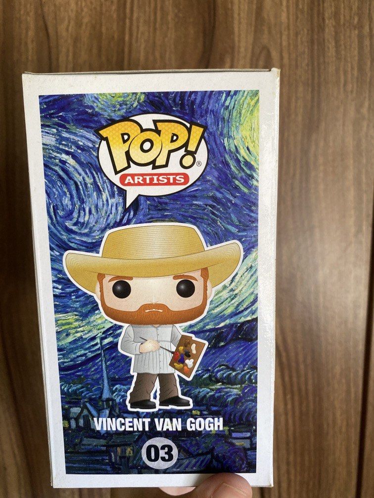Vincent van gogh 03 funko pop (Category: Character Goods) located in Urdaneta. Submitted by xarchangel (Listing ID 1466785448, Image 2). Description: Dm for more info. Yes AUTHENTIC 💯.