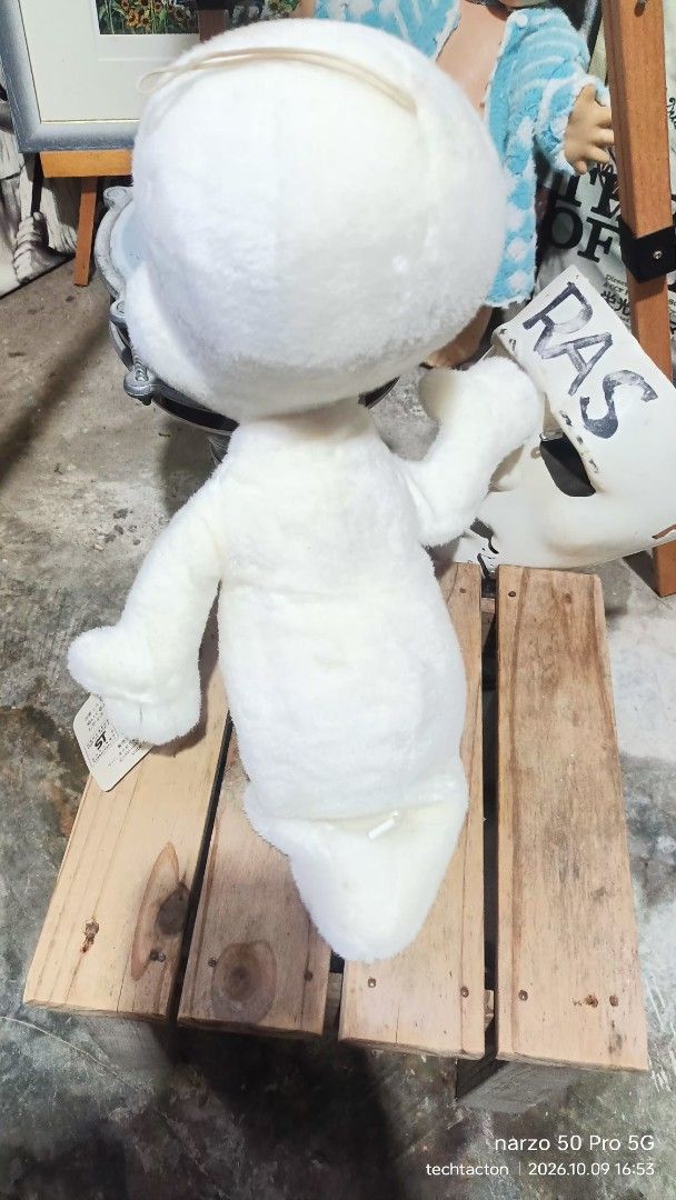 Vintage 1995 Casper the Friendly Ghost Plush Toy (Category: Plushies & Soft Toys) located in Santo Tomas. Submitted by pickers_corner (Listing ID 1466870440, Image 3). Description: - Official 1995 Amblin Casper the Friendly Ghost merchandise - Comes with original hang tag still attached - Medium-sized, soft white fabric body with blue eyes and friendly smile - Clean, fluffy, and stored safely in a smoke-free environment - Perfect collector's piec