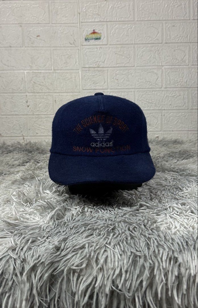 Vintage Ad*das Snow Function Wool Cap (Category: Caps & Hats) located in Manila. Submitted by paulovenegaskalakal2020 (Listing ID 1466788619, Image 1). Description: For sale! Kalakal Vintage Adid*s wool with ear cover close cap 1990's Adidas -Made in japan Adult -Large to XLarge Crack brim Color bleed stain Expired garter Sign of usage Good Clean & reshape Ready to use MINE 1,795 +sf.