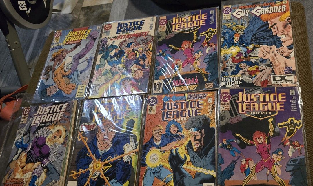 Vintage comics DC Justice League, Batman, Robin (Category: Comics & Manga) located in Cavite. Submitted by jojoscollection (Listing ID 1466970105, Image 3). Description: 24 pieces for take all -please look at the photos to see the condition of the items. -from personal collection -complete pages -pages are tanned MOP Gcash or BDO MOD J&T express Lalamove ( kayo na po ang mag book)or pickup Location: BDO Aguinaldo Highway Dasmariñas, Cavite.