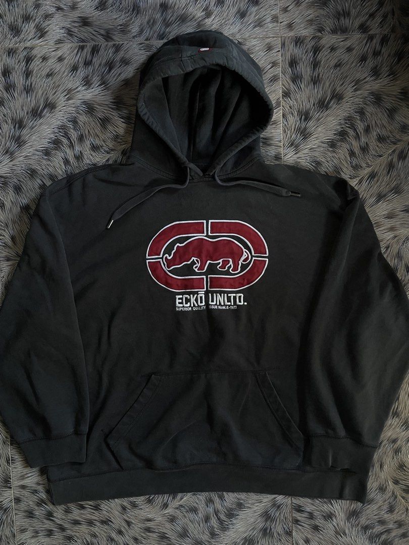Vintage Y2K Ecko Unltd Pull Over Hoodie (Category: Hoodies) located in Manila. Submitted by streetnattylituptown (Listing ID 1466794192, Image 1). Description: Vintage Y2K Ecko Unltd Pull Over Hoodie -Authentic -Vintage -Embroidered Design -Good Fittings -Good Condition Dimes: XXXLARGE Length: 30 Width: 30 UNLI VC UNLI VOUCH CABUYAO LAGUNA DM IF INTERESTED.