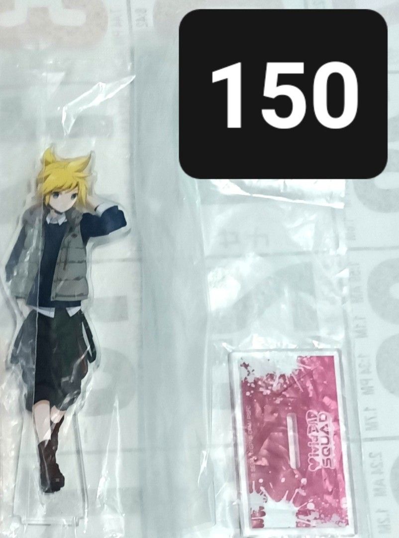 Vocaloid Kagamine Len merch (Category: Figurines & Statues) located in Legazpi City. Submitted by hobbeecombsshoppu (Listing ID 1466877073, Image 2). Description: pjsk project sekai chibi, acrylic stand last price posted payment Gcash shipment JnT (starts at 75 for NCR) location Albay .