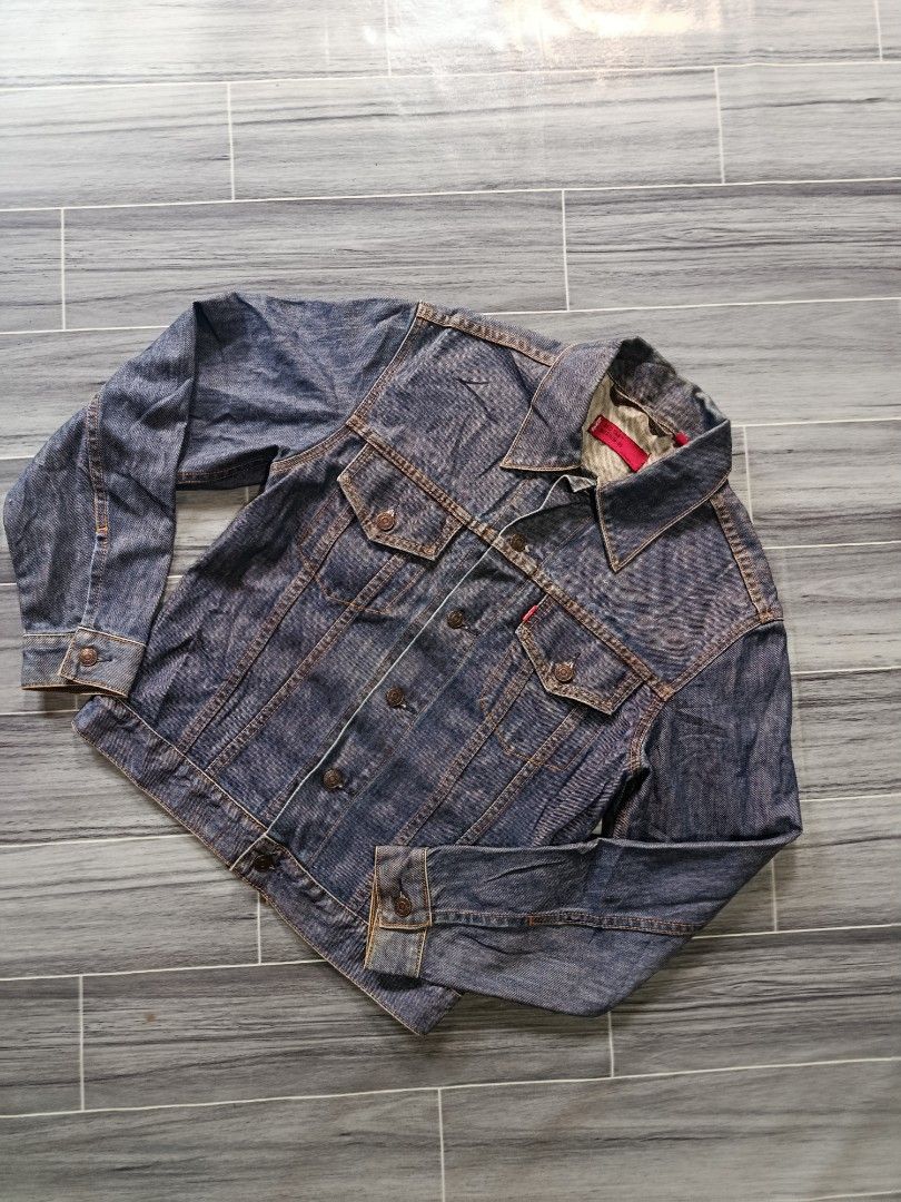 Vtg Levis raw denim Jacket medium (Category: Coats, Jackets and Outerwear) located in Bacolod City. Submitted by empatees (Listing ID 1466782780, Image 1). Description: .