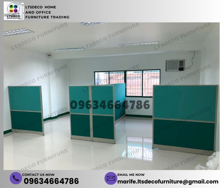 wall panel divider office partition customized (Category: Office Furniture & Fixtures) located in Quezon City. Submitted by lailace (Listing ID 1466862508, Image 2). Description: 👉Are you looking for WORKSTATION, MODULAR CUBICLES OFFICE PARTITION, and OFFICE FURNITURE SUPPLIER? LTSDECO Furniture, is direct supplier, manufacturer, and trusted provider of high quality, affordable and durable modular office divider partition, home and office furnit