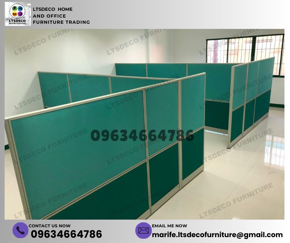 wall panel divider office partition customized (Category: Office Furniture & Fixtures) located in Quezon City. Submitted by lailace (Listing ID 1466862508, Image 1). Description: 👉Are you looking for WORKSTATION, MODULAR CUBICLES OFFICE PARTITION, and OFFICE FURNITURE SUPPLIER? LTSDECO Furniture, is direct supplier, manufacturer, and trusted provider of high quality, affordable and durable modular office divider partition, home and office furnit