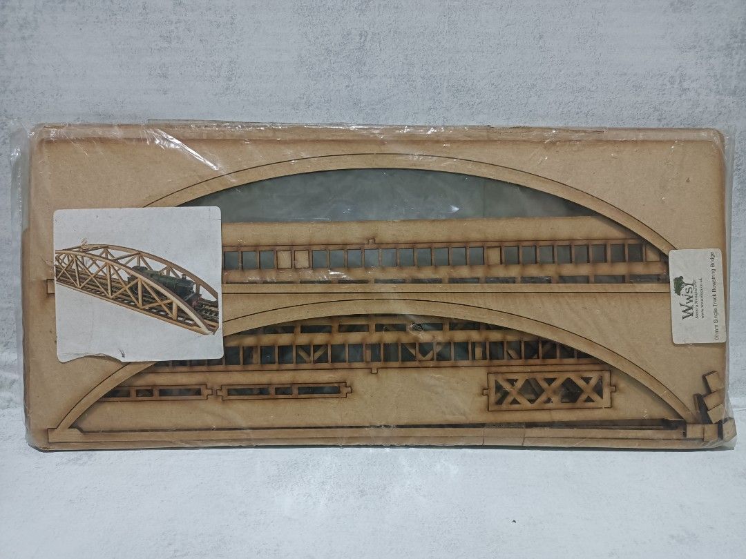 War World Scenics Single Track Bowstring Bridge for model railway (Category: Vehicle & Diecast Models) located in Davao. Submitted by zeek_key_collectibles (Listing ID 1466959603, Image 1). Description: .