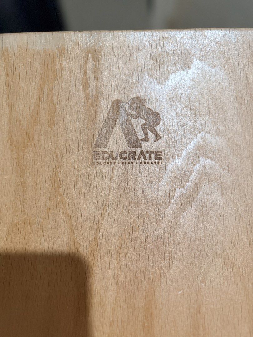 Wobble Board by Educrate (Category: Infant Playtime) located in Paranaque City. Submitted by sweetiesarah01 (Listing ID 1466888244, Image 3). Description: Wooden material.