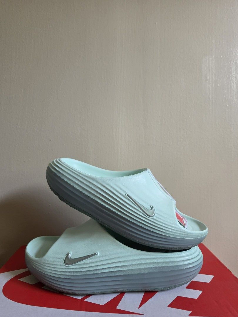 Women's Nike Reactx Rejuven8 Slide (Category: Slippers and slides) located in Cavite. Submitted by sole.compadre (Listing ID 1466962804, Image 1). Description: Women's Nike Reactx Rejuven8 Slide size 6 women's Brand New Authentic BELOW SRP from (3,295) ❌ Now: ₱1,995 only.