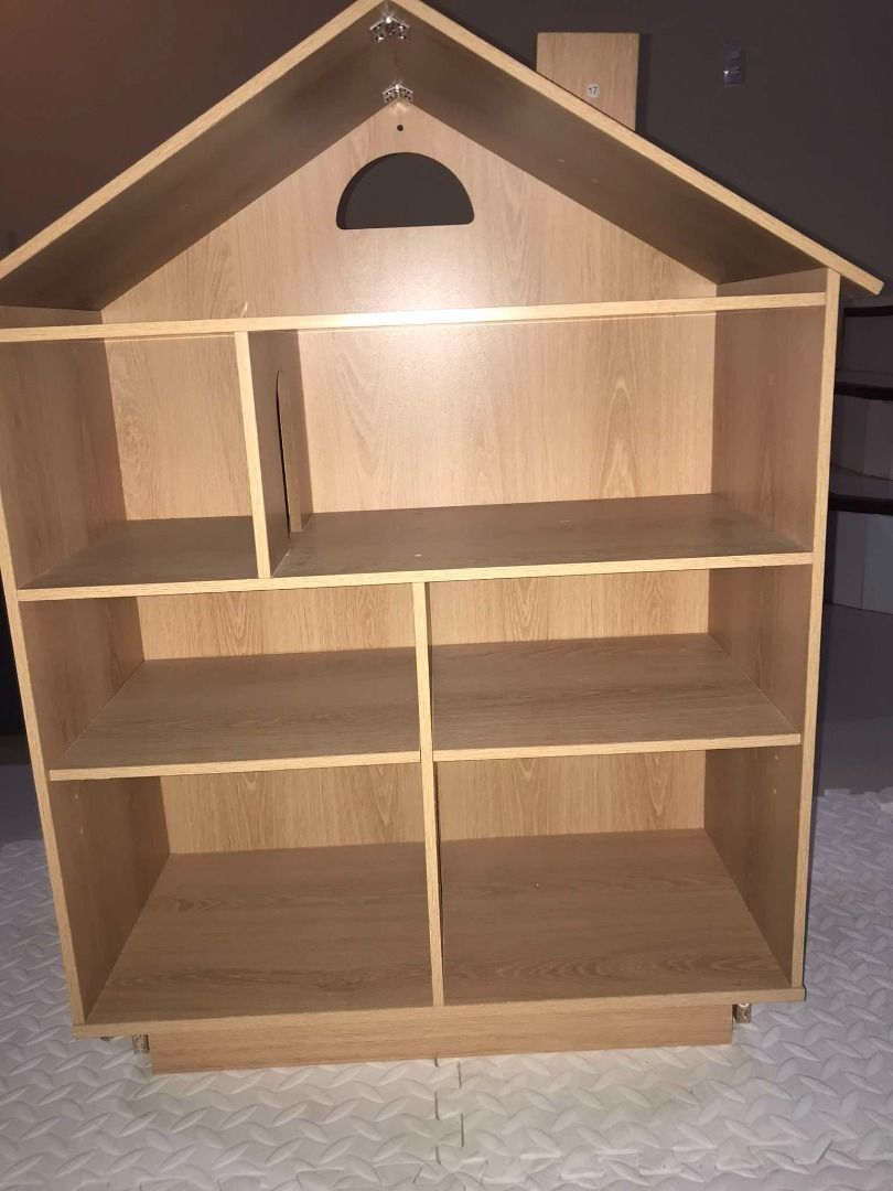 Wooden Open Dollhouse (Category: Interactive Toys) located in Santa Rosa. Submitted by aeonkraft2026 (Listing ID 1466965783, Image 2). Description: 🏡💕 WOODEN OPEN DOLLHOUSE ONLY 💕🏡 ✨ Perfect gift para sa mga batang mahilig sa pretend play! 👧🏻💖 Let their imagination run wild as they create their own little dream home! 🏠🌈 ✅ Open-style wooden dollhouse 🏡 Cute and simple design 🎭 Encourages imaginative and role-play learning 🧠 Helps devel