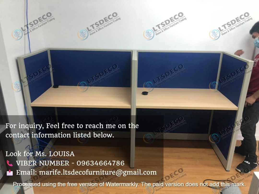 workstation modular customized office partitions (Category: Office Furniture & Fixtures) located in Caloocan City. Submitted by sandy.furniture (Listing ID 1466776094, Image 3). Description: 👉Are you looking for WORKSTATION, MODULAR CUBICLES OFFICE PARTITION, and OFFICE FURNITURE SUPPLIER? LTSDECO Furniture, is direct supplier, manufacturer, and trusted provider of high quality, affordable and durable modular office divider partition, home and o