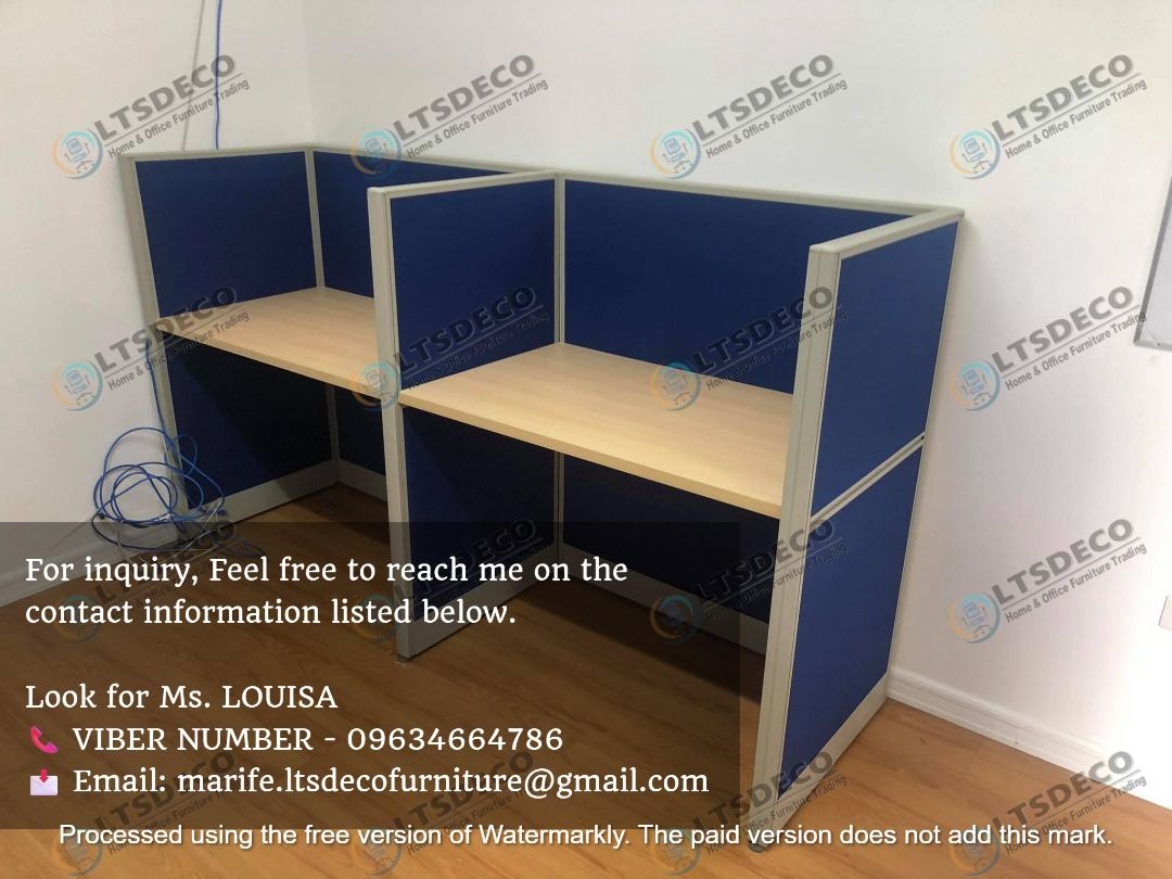 workstation modular customized office partitions (Category: Office Furniture & Fixtures) located in Caloocan City. Submitted by sandy.furniture (Listing ID 1466776094, Image 2). Description: 👉Are you looking for WORKSTATION, MODULAR CUBICLES OFFICE PARTITION, and OFFICE FURNITURE SUPPLIER? LTSDECO Furniture, is direct supplier, manufacturer, and trusted provider of high quality, affordable and durable modular office divider partition, home and o
