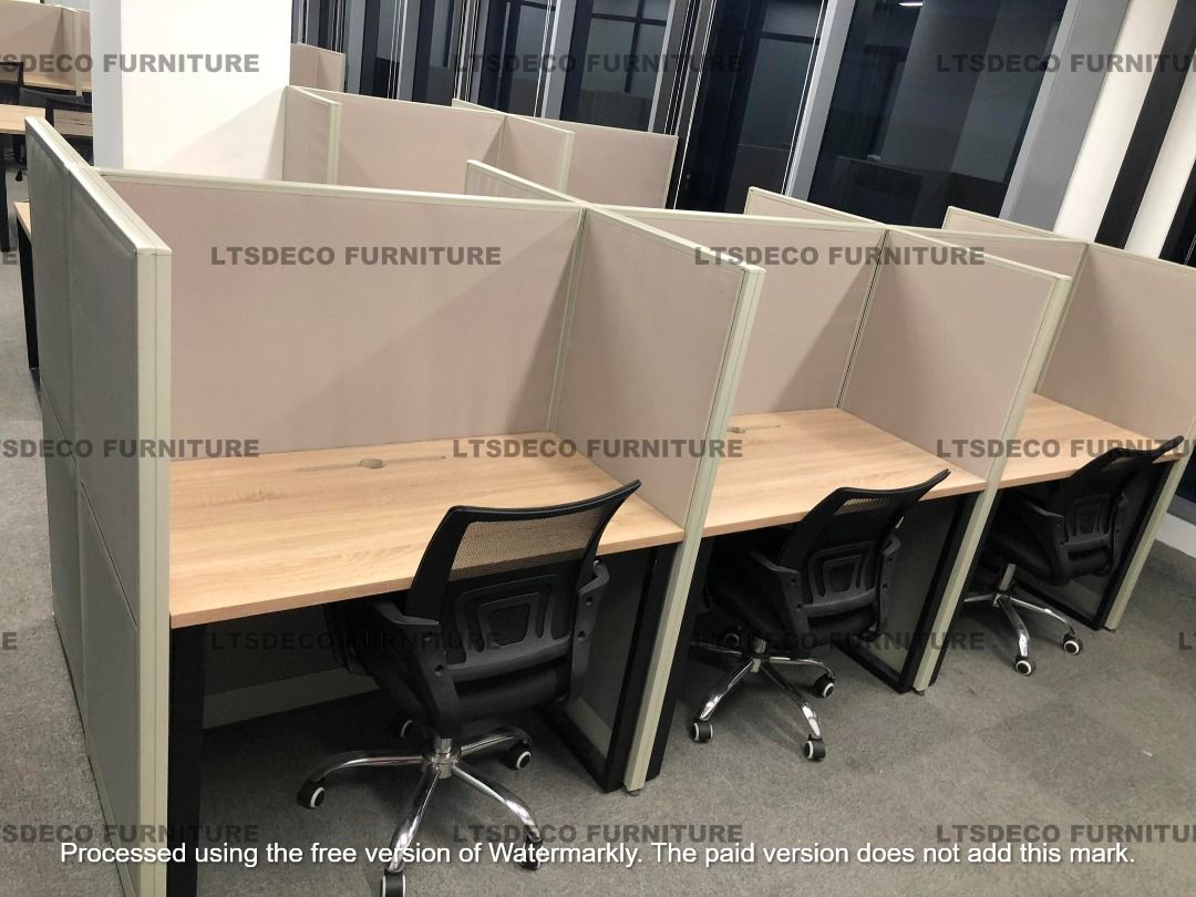 workstation tables customized office partition furnitures (Category: Office Furniture & Fixtures) located in Caloocan City. Submitted by cheska.ltsdeco (Listing ID 1466780450, Image 2). Description: 👉Are you looking for WORKSTATION, MODULAR CUBICLES OFFICE PARTITION, and OFFICE FURNITURE SUPPLIER? LTSDECO Furniture, is direct supplier, manufacturer, and trusted provider of high quality, affordable and durable modular office divider partition, ho
