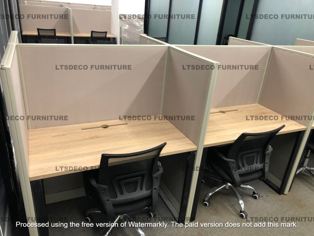 workstation tables customized office partition furnitures (Category: Office Furniture & Fixtures) located in Caloocan City. Submitted by cheska.ltsdeco (Listing ID 1466800677, Image 1). Description: 👉Are you looking for WORKSTATION, MODULAR CUBICLES OFFICE PARTITION, and OFFICE FURNITURE SUPPLIER? LTSDECO Furniture, is direct supplier, manufacturer, and trusted provider of high quality, affordable and durable modular office divider partition, ho