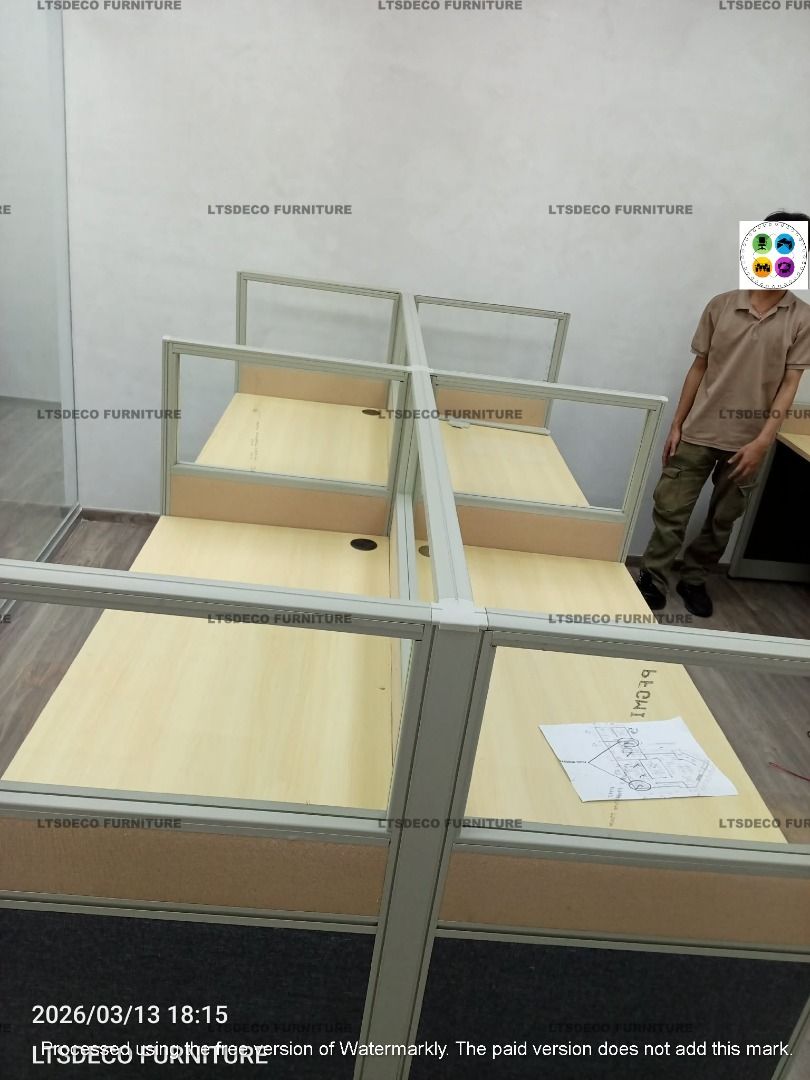 workstation tables customized office partitions (Category: Office Furniture & Fixtures) located in Quezon City. Submitted by 09634664786 (Listing ID 1466865622, Image 3). Description: 👉Are you looking for WORKSTATION, MODULAR CUBICLES OFFICE PARTITION, and OFFICE FURNITURE SUPPLIER? LTSDECO Furniture, is direct supplier, manufacturer, and trusted provider of high quality, affordable and durable modular office divider partition, home and office f