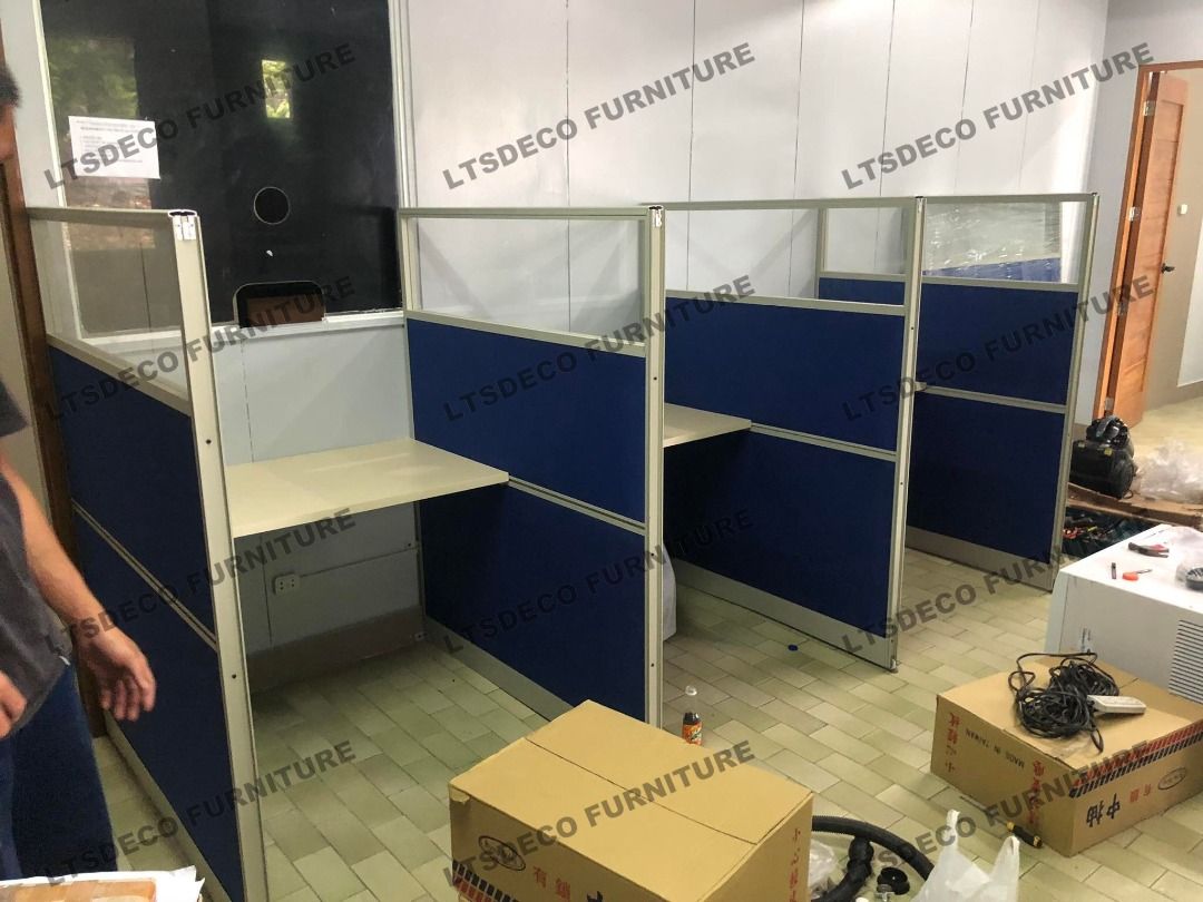 workstation tables modular office partition customized (Category: Office Furniture & Fixtures) located in Quezon City. Submitted by abbiedy (Listing ID 1466778249, Image 2). Description: 👉Are you looking for WORKSTATION, MODULAR CUBICLES OFFICE PARTITION, and OFFICE FURNITURE SUPPLIER? LTSDECO Furniture, is direct supplier, manufacturer, and trusted provider of high quality, affordable and durable modular office divider partition, home and offic