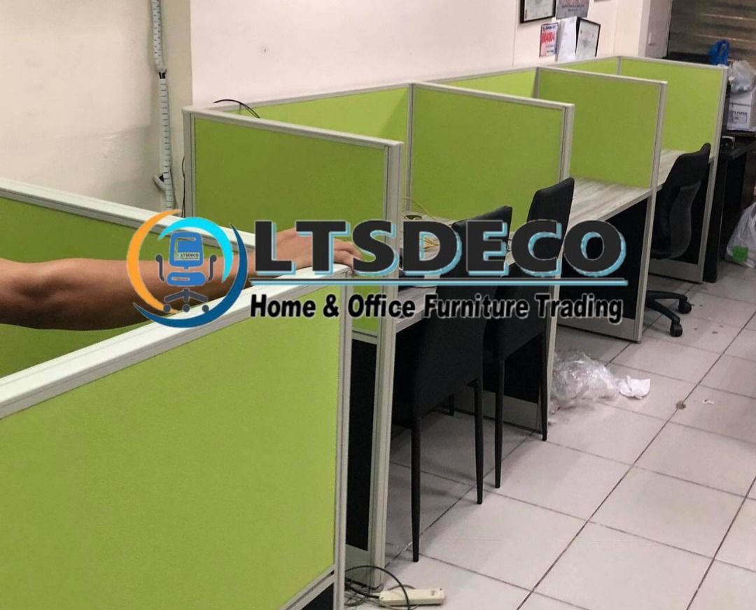 workstation tables modular office partitions (Category: Office Furniture & Fixtures) located in Caloocan City. Submitted by sandy.furniture (Listing ID 1466851066, Image 3). Description: 👉Are you looking for WORKSTATION, MODULAR CUBICLES OFFICE PARTITION, and OFFICE FURNITURE SUPPLIER? LTSDECO Furniture, is direct supplier, manufacturer, and trusted provider of high quality, affordable and durable modular office divider partition, home and offic