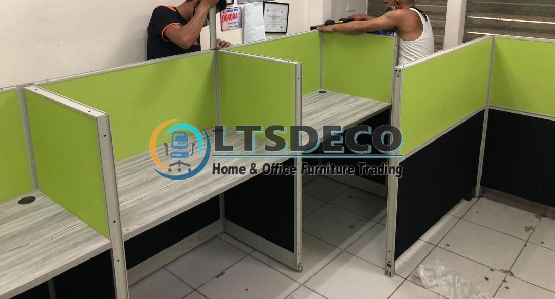 workstation tables modular office partitions (Category: Office Furniture & Fixtures) located in Caloocan City. Submitted by sandy.furniture (Listing ID 1466851066, Image 1). Description: 👉Are you looking for WORKSTATION, MODULAR CUBICLES OFFICE PARTITION, and OFFICE FURNITURE SUPPLIER? LTSDECO Furniture, is direct supplier, manufacturer, and trusted provider of high quality, affordable and durable modular office divider partition, home and offic