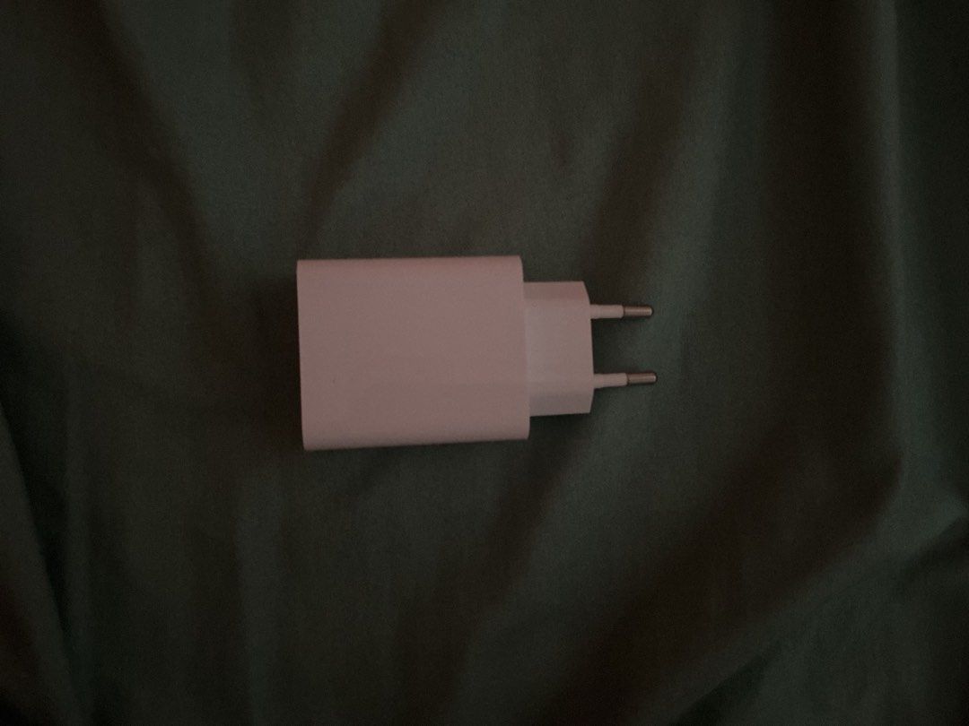 xiaomi adapter (Category: Chargers & Cables) located in Quezon City. Submitted by matchaluu (Listing ID 1466856713, Image 1). Description: original xiaomi adapter .