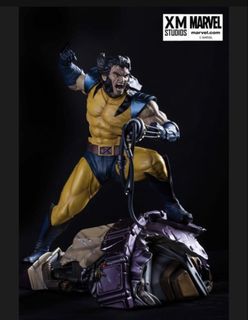 Marvel Wolverine and Deadpool Collection Attakus Brown Wolverine ...