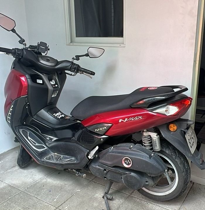 Yamaha NMax V2 2022 Model Red Scooter (Category: Motorbikes for Sale) located in Quezon City. Submitted by idyllicfinds (Listing ID 1466868768, Image 3). Description: New rear suspension TRC, with free LS2 Helmet (used) Negotiable for sure buyers Location: Don Antonio, Commonwealth Ave., Quezon City Call/Text here: 09972101717.