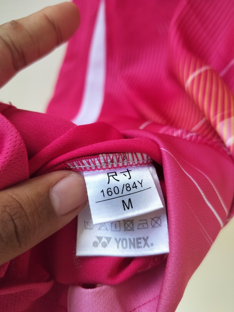 YONEX POLOSHIRT JERSEY (SMALL) (Category: Activewear) located in Manila. Submitted by gcarchives (Listing ID 1466818087, Image 3). Description: FOR SALE ‼️ FOR SALE ‼️ ‼️YONEX POLOSHIRT JERSEY (SIZE SMALL WOMEN) (XS MEN) 22 LENGTH | 17 WIDTH EXCELLENT CONDITION COLOR RATE 10/10 NO ISSUE | NEED WASH ONLY 💠 PAYMENT FIRST | NO COD ‎📥DM TO PURCHASE 💵MOP: GCASH ‎SHIPPING VIA J&T, LBC ‎📍 MINDANAO SOUTH COTABATO , POLOMOLOK (9504) LOCATION.