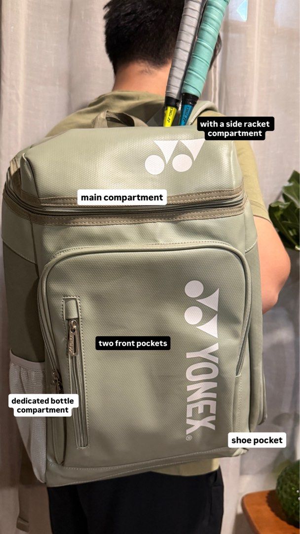 Yonex Tennis Racquet Backpack (Category: Backpacks) located in Las Pinas. Submitted by a_clutter (Listing ID 1466859901, Image 2). Description: .