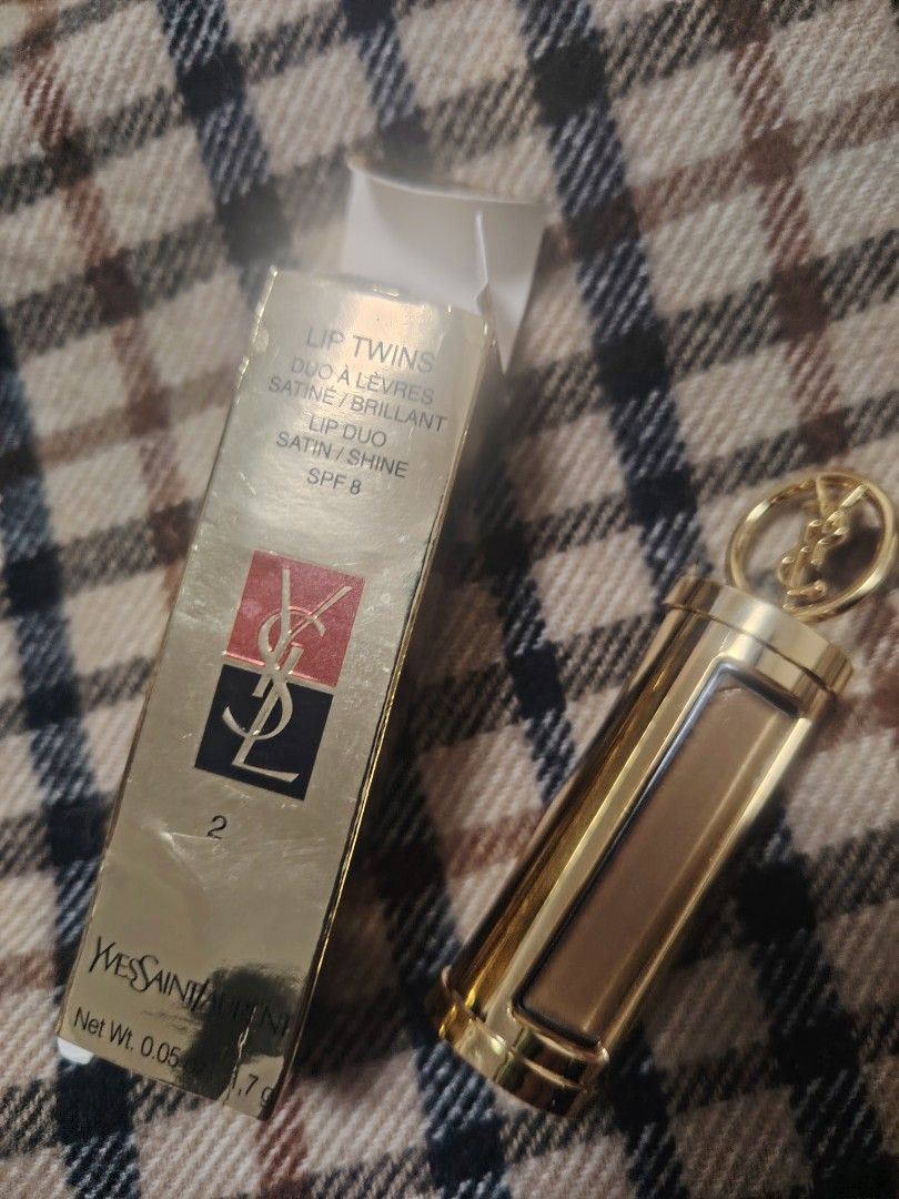 YSL Lip twins Bundle Sale (Category: Luxury Accessories) located in Bulacan. Submitted by brandedbagspreloved (Listing ID 1466810375, Image 3). Description: Sale napo no more huggling unused na stocked lang as is.