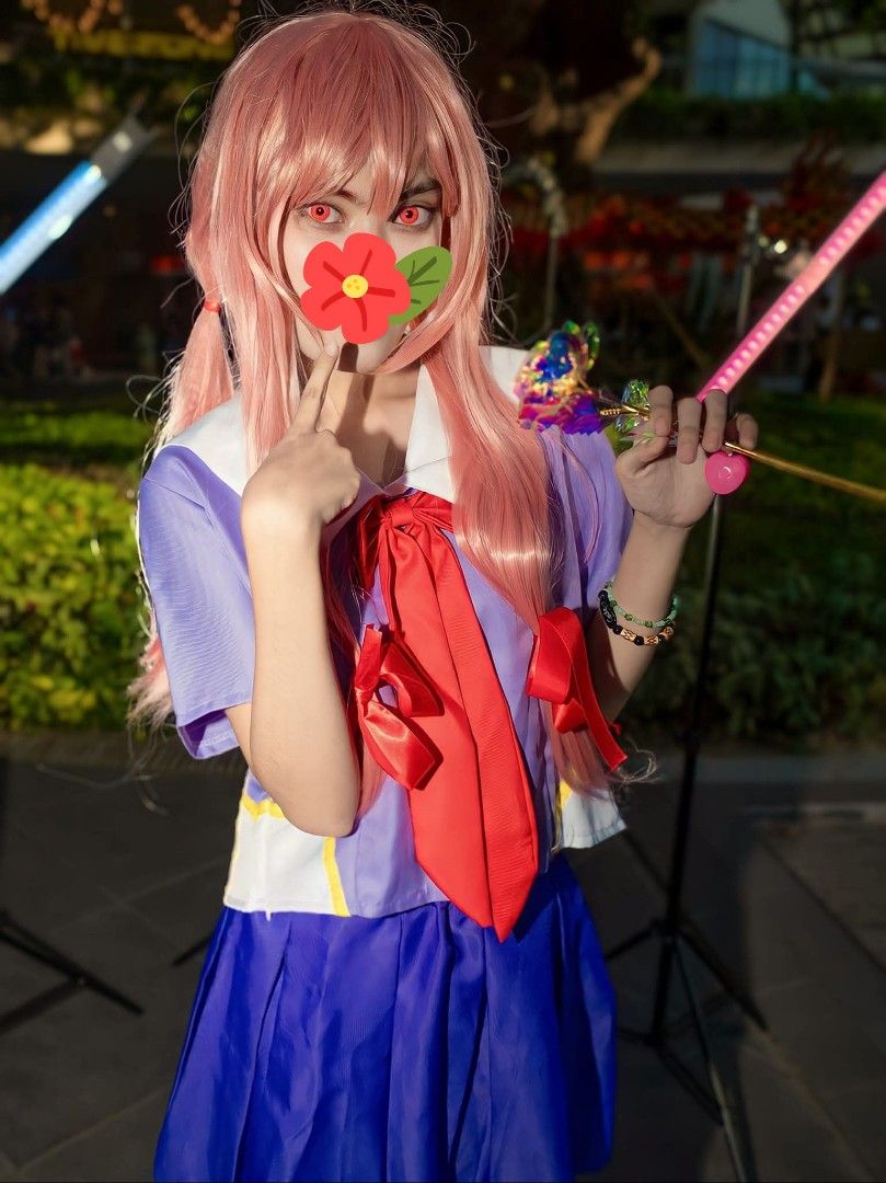 Yuno Gasai (Cosplay) (Category: Dresses) located in Manila. Submitted by d0lline (Listing ID 1466874908, Image 2). Description: MOP : Gcash MOD : Lalamove Meetups : Recto, UST, SM Manila/San Lazaro, Legarda Elementary School (On hand cash are acceptable).