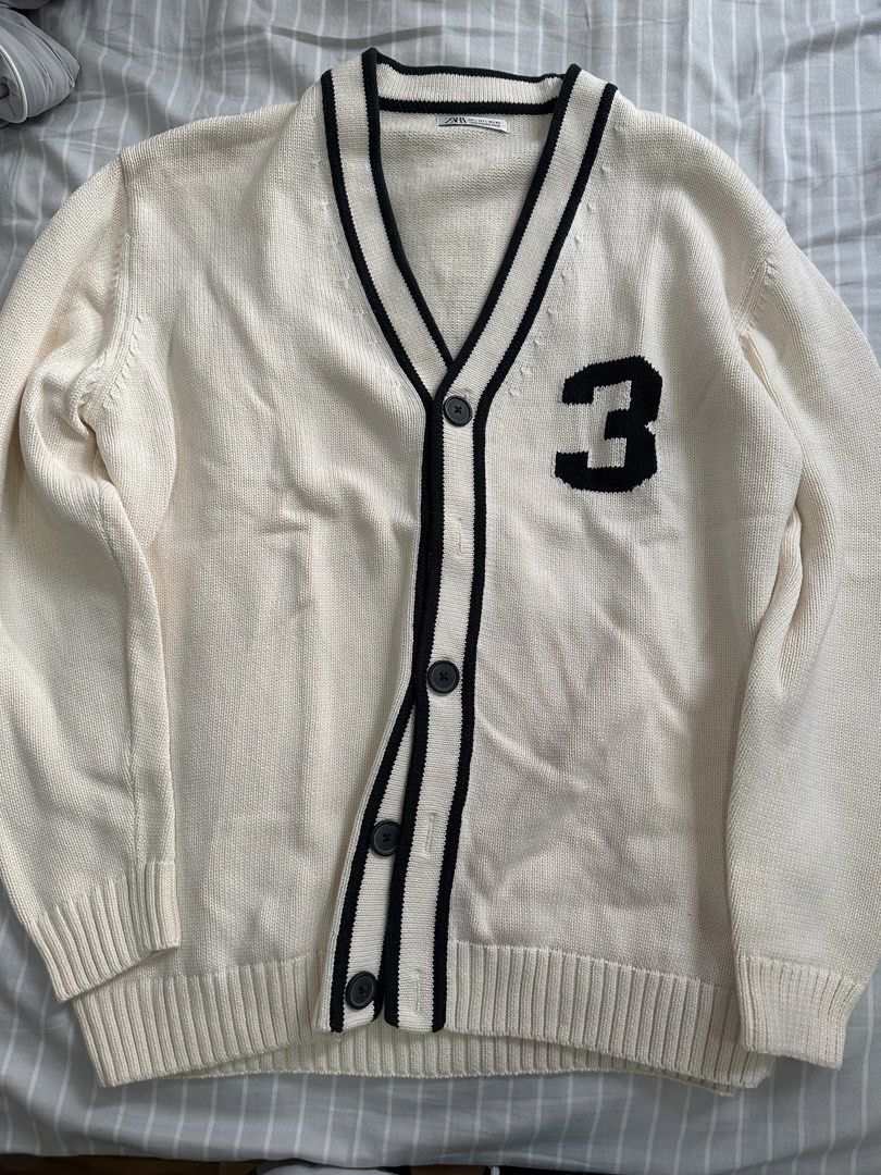 Zara Cream Knit Cardigan (Category: Coats, Jackets and Outerwear) located in Manila. Submitted by ilovemikunakano (Listing ID 1466906944, Image 1). Description: - Used Only once Still good condi.