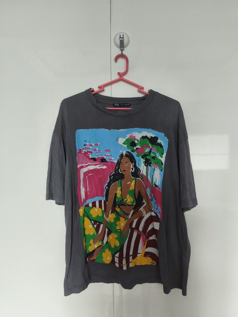 Zara Girl Tshirt (Category: Shirts) located in Manila. Submitted by smilefashion08 (Listing ID 1466784766, Image 1). Description: Original Zara Fits S-M.