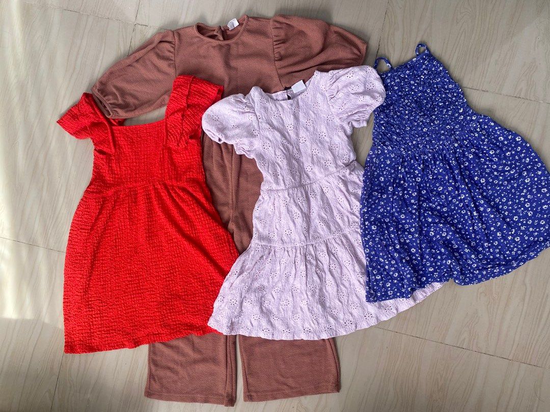 Zara girls bundle (Category: Babies & Kids Fashion) located in Quezon City. Submitted by shopces_ (Listing ID 1466863182, Image 1). Description: For take all only 6/7yo 3 dresses and 1 jumpsuit (all zara) 🚚 J&T or Gogo X 📍Cainta, Rizal .