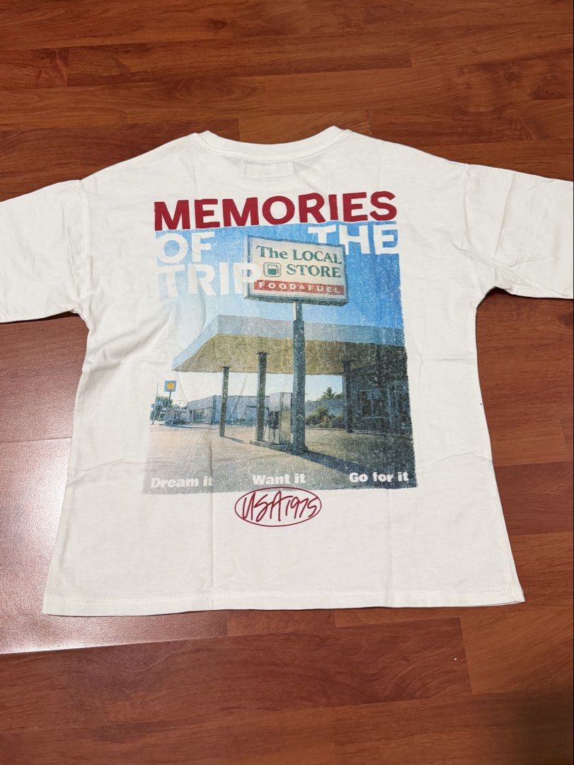 Zara Graphic Baby Tee (Category: Babies & Kids Fashion) located in Marikina City. Submitted by bingaling04 (Listing ID 1466929467, Image 2). Description: - Brand New (Never Worn).