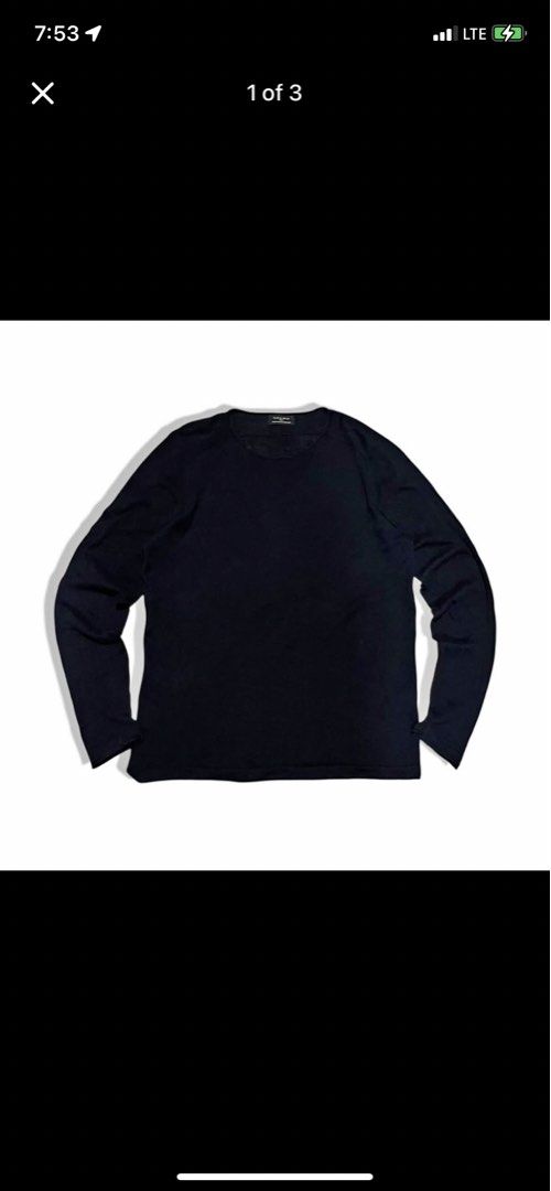 Zara Man Black Longsleeve (Category: Tshirts & Polo Shirts ) located in Caloocan City. Submitted by nathaniel38087 (Listing ID 1466954729, Image 1). Description: L28x23W Color rate: 9.5/10 or higher.