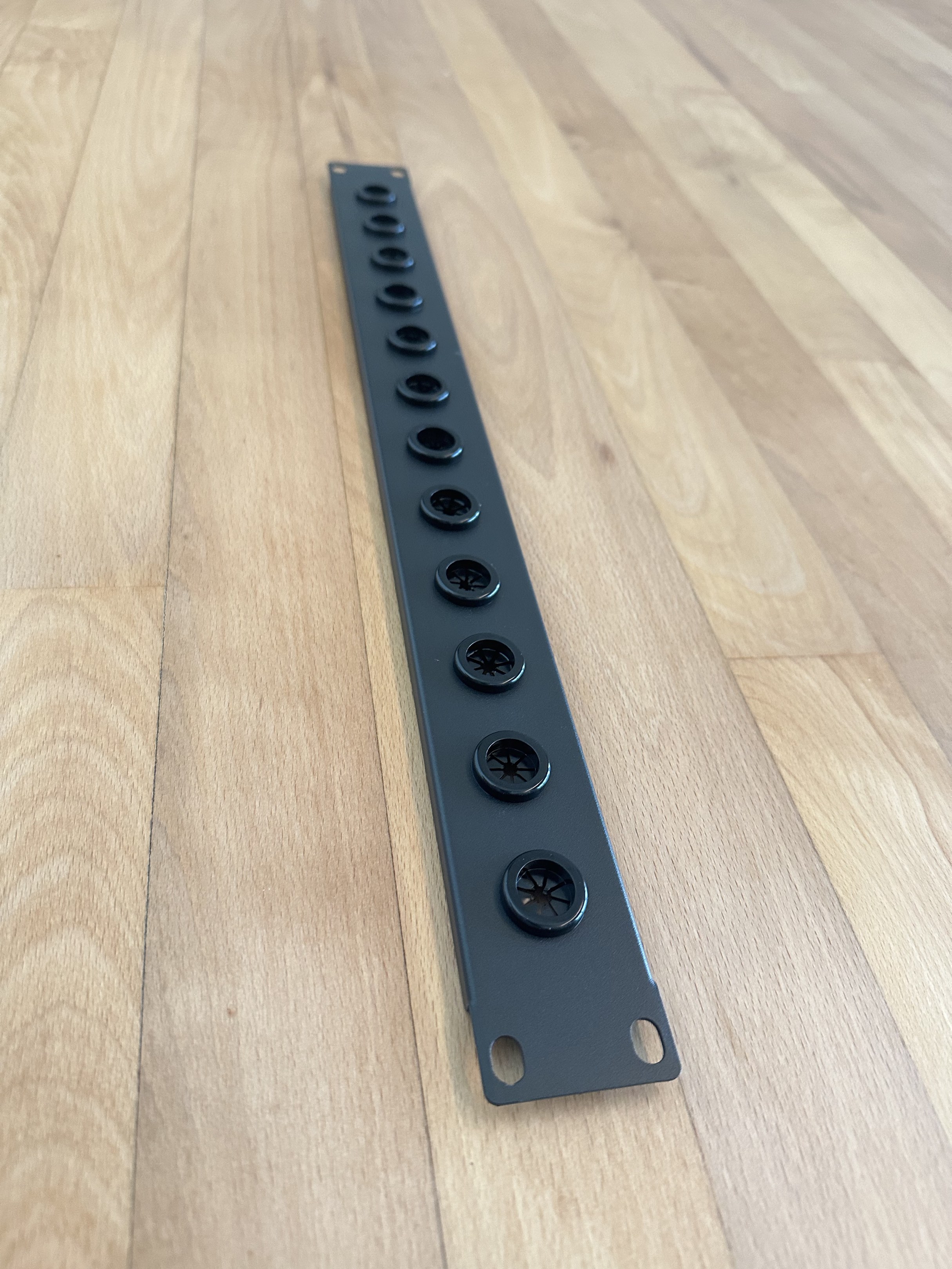 3x 1U Rack Panel with 12 Ports, Computers & Tech, Parts & Accessories ...