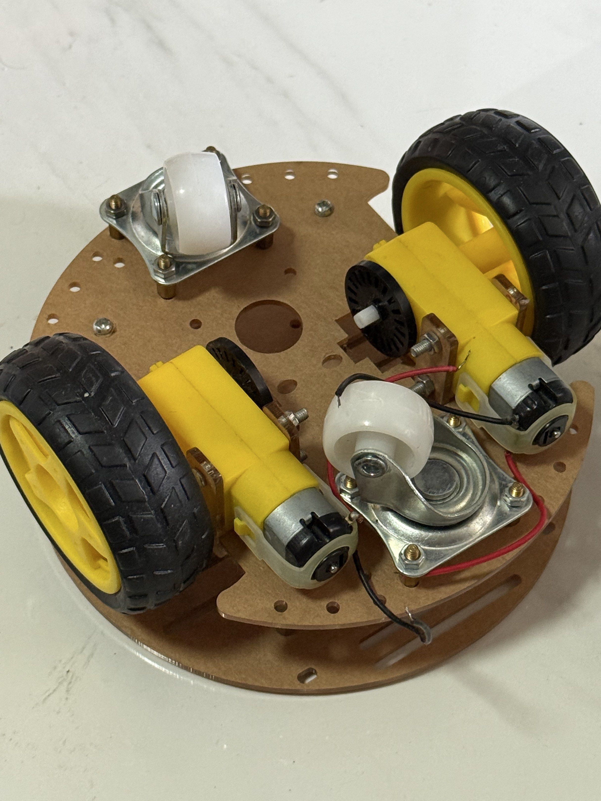 2WD Smart Robot Car Chassis (Category: Remote Control Toys) located in Manila. Submitted by doodlessss (Listing ID 1419009401, Image 3). Description: 2WD Smart Robot Car Chassis - It has two layers of circular design - Ready to be assembled for robotics projects .
