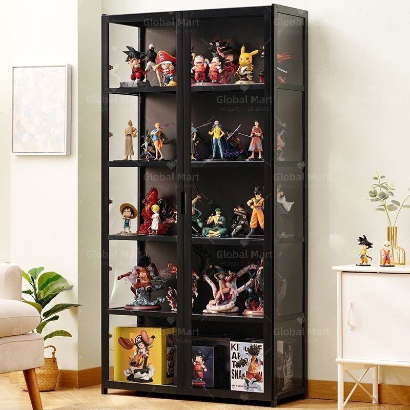 A&1792 Display Cabinet, Figure Cabinet, Three-sided Transparent Cabinet ...