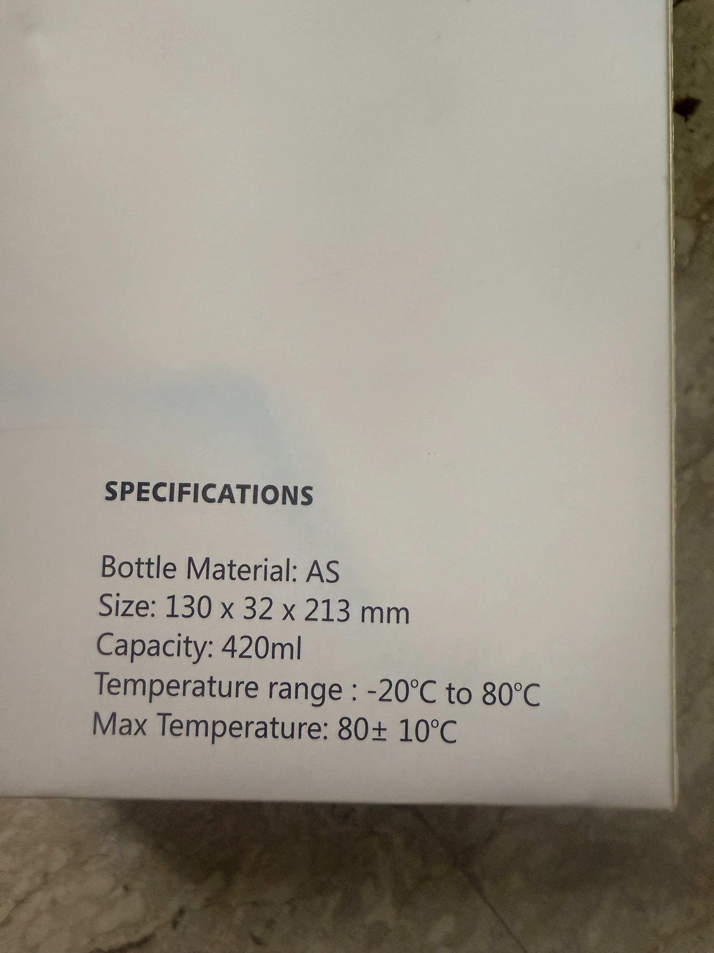 A5 Memo Bottle - 420ml444207442701199361