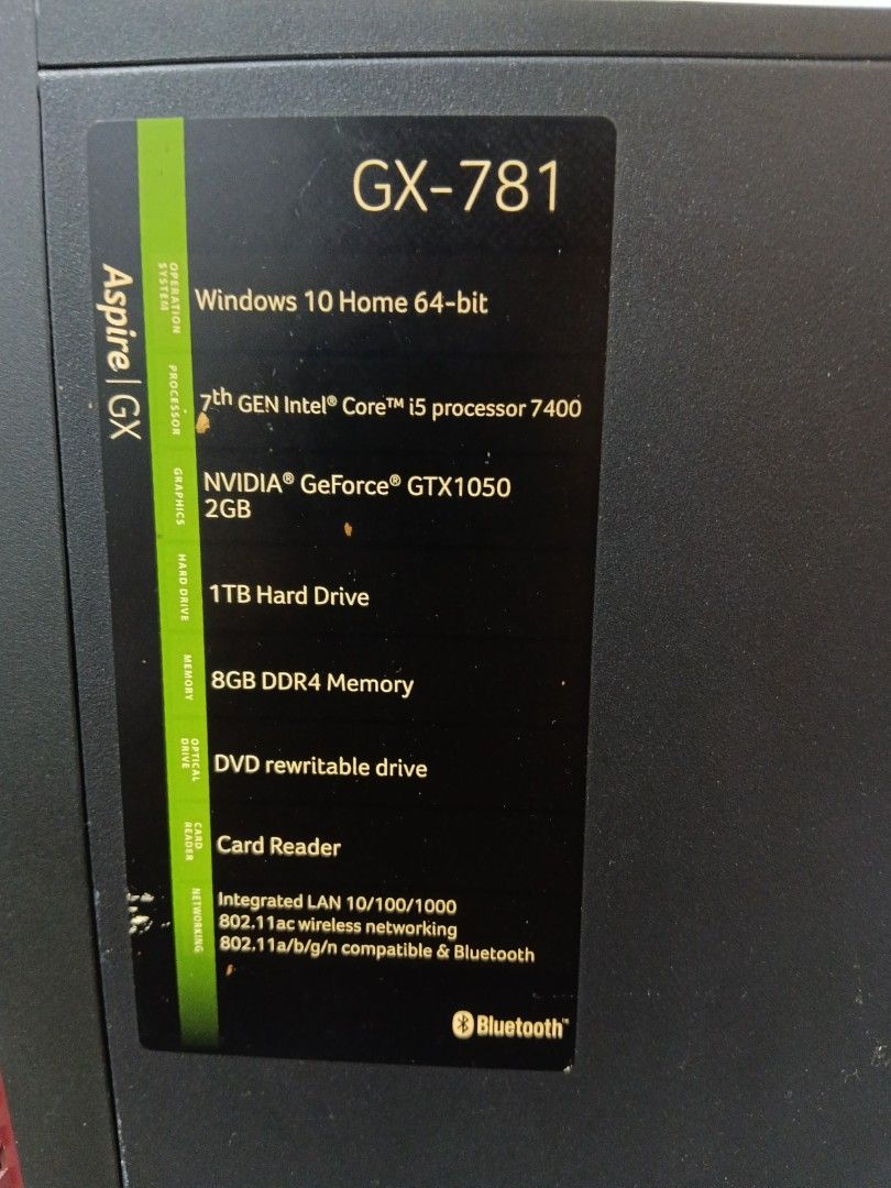 Acer  PC Storage65605520418307110