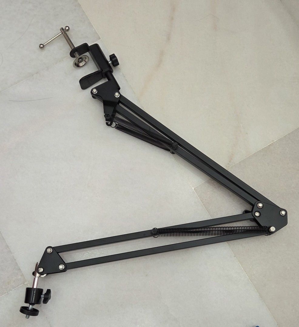 Adjustable Microphone Arm Stand - Black65561103664642110