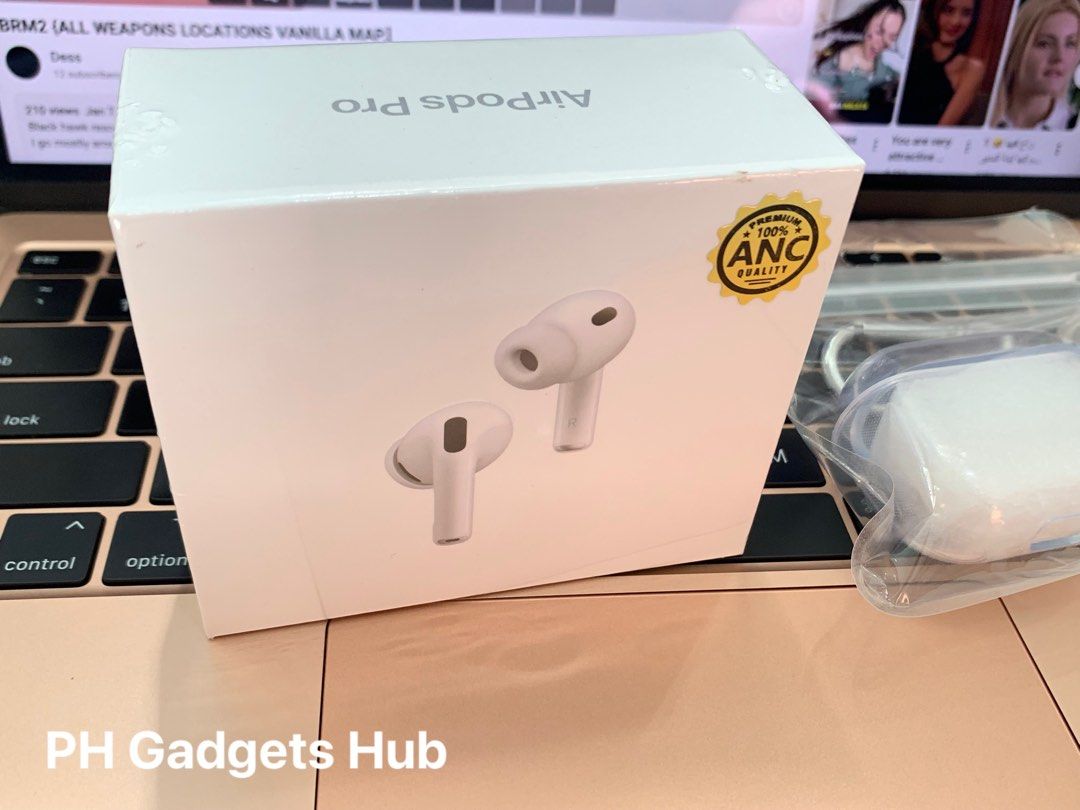 AirPods Pro 3 ANC (3rd generation) (Category: Earphones) located in San Juan City. Submitted by ph_gadgets_hub (Listing ID 1419002435, Image 1). Description: AirPods Pro 3rd generation (ANC) Brand new sealed With Serial number Compatible to iPhone, Macbook, iPad, Android Lowest price Guaranteed! SALE!!❤️‍🔥 ₱2,600 • ios & android Supported • u.s variant • same weight/size • Hi-Fi Stereo Bass • can change name ▪️ can change Gesture (Tap Function) 