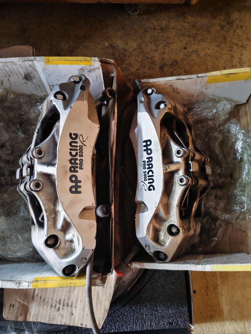 AP Racing Pro 5000R Audi A4 brake, Car Accessories, Parts & Performance ...