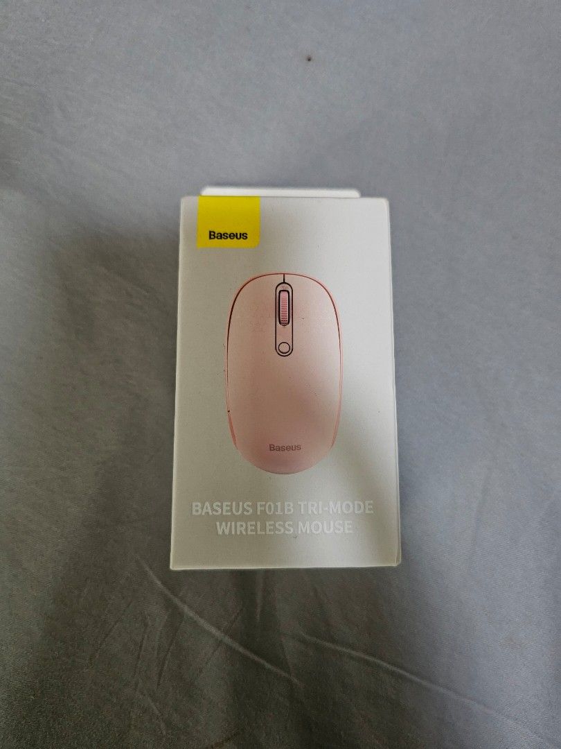 Baseus F01B Tri-Mode Wireless Mouse - Pink444237101936168960