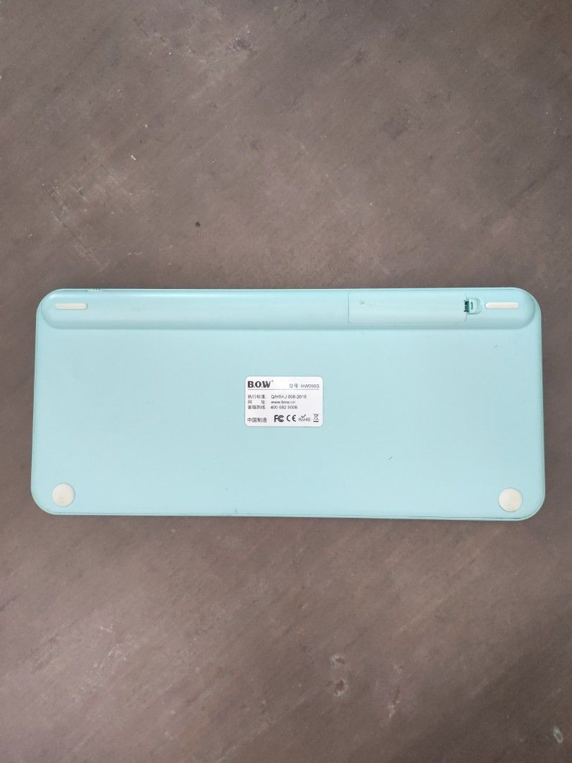 BOW Bluetooth Keyboard - Mint Green & White444118936585523201
