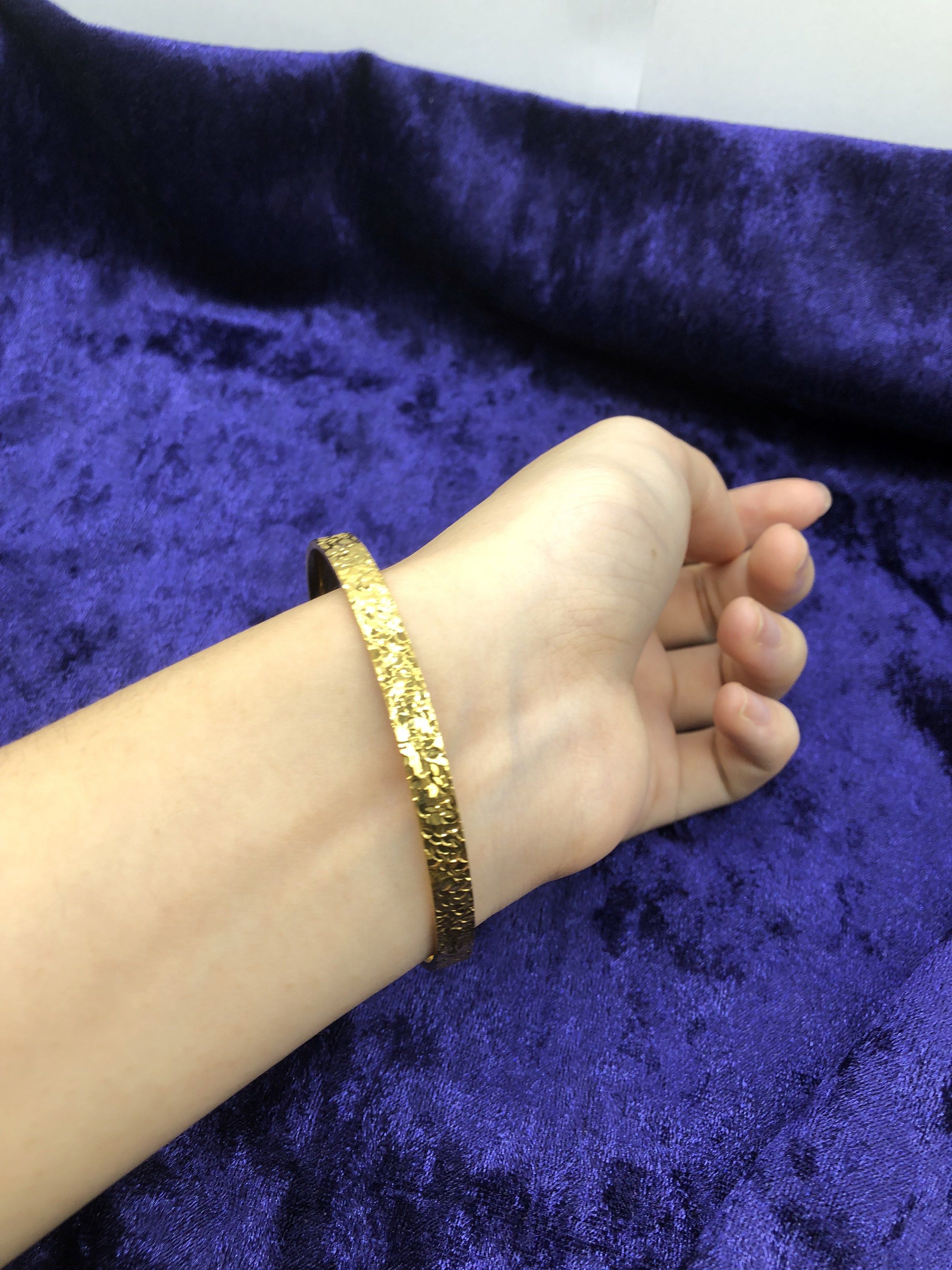 Bracelets (Category: Bracelets) located in Singapore. Submitted by jewellerywork (Listing ID 1419004552, Image 3). Description: Sterling steel with plated 18k yellow gold, won’t stain. $29 each.