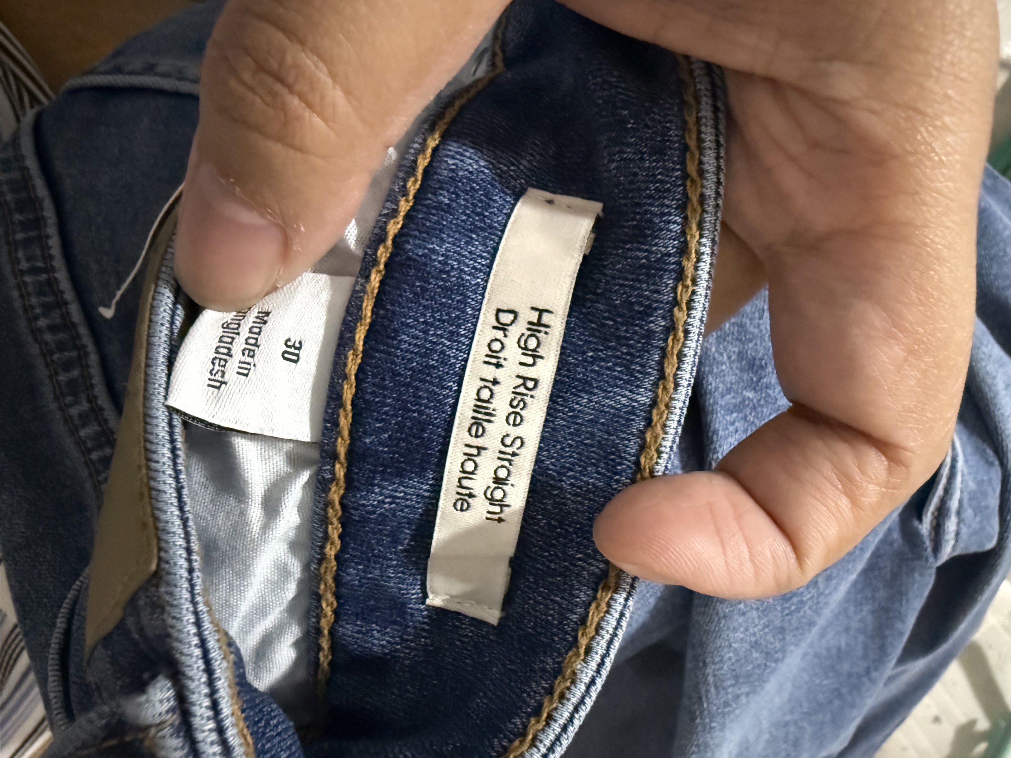 Calvin Klein High Rise Straight Jeans (Category: Jeans) located in Manila. Submitted by luckysntg (Listing ID 1419027524, Image 2). Description: - Authentic Calvin Klein Jeans - Brand new - High Rise Straight style - Size 30 - 27" inseam - Made in Bangladesh - Stretchy Denim material.