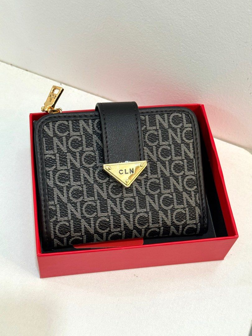 CLN ‘rose’ wallet (Category: Wallets & Card holders) located in Dasmarinas. Submitted by chiahseed (Listing ID 1419066675, Image 1). Description: CLN ‘rose’ wallet - ORIGINAL PRICE: 799 - Brand new, never been used! - Comes with complete inclusions: dust bag, paper bag, and box - In perfect condition. Stored properly since purchase. rfs: originally purchased as a gift for my mom, but she prefers long wallets. MOP: gcash.