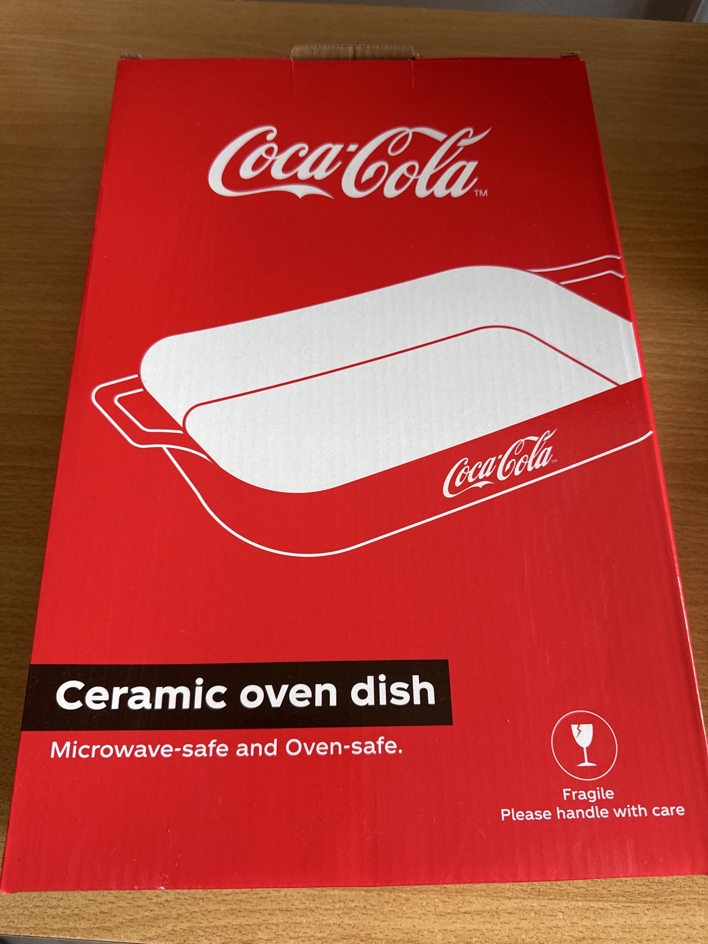 Coca-Cola Ceramic Oven Dish