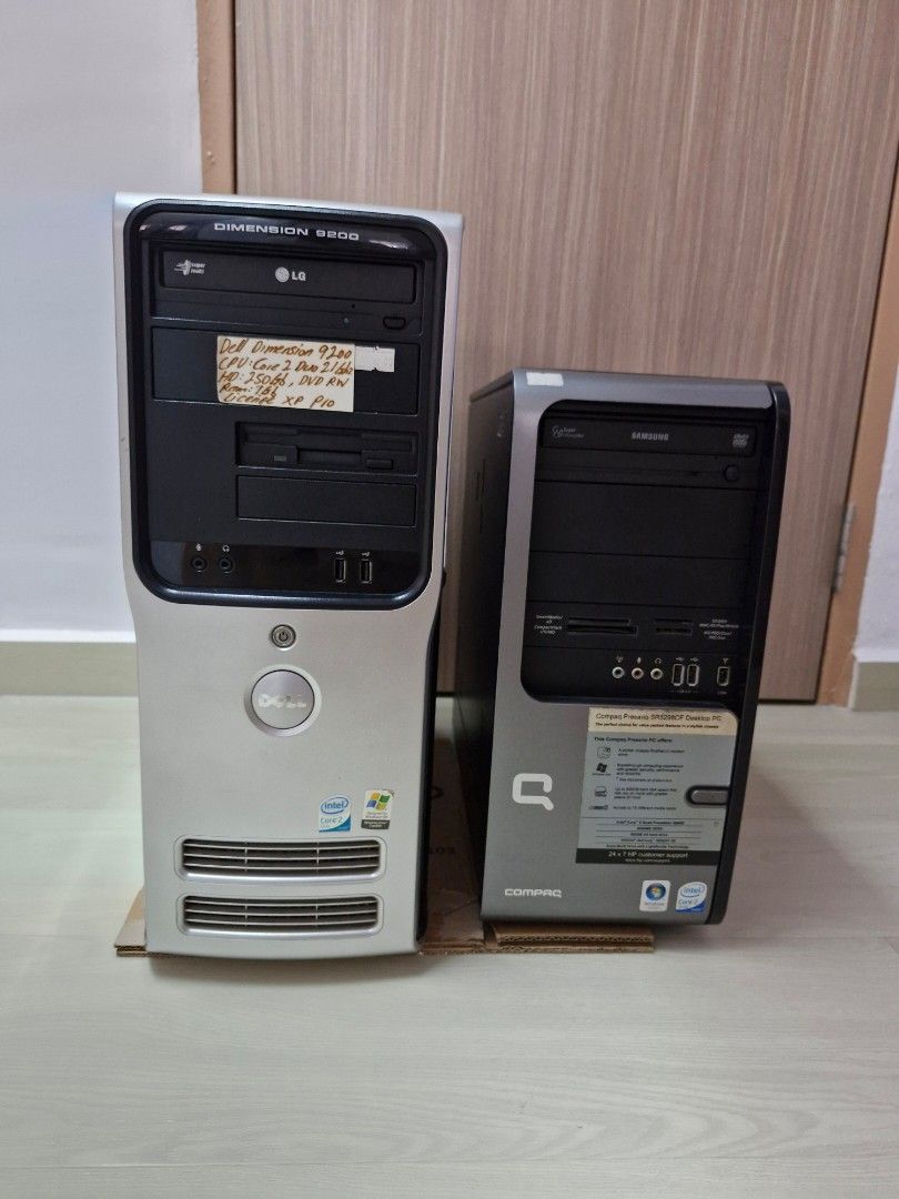 Compaq Desktop and Dell Desktop65561096751362113