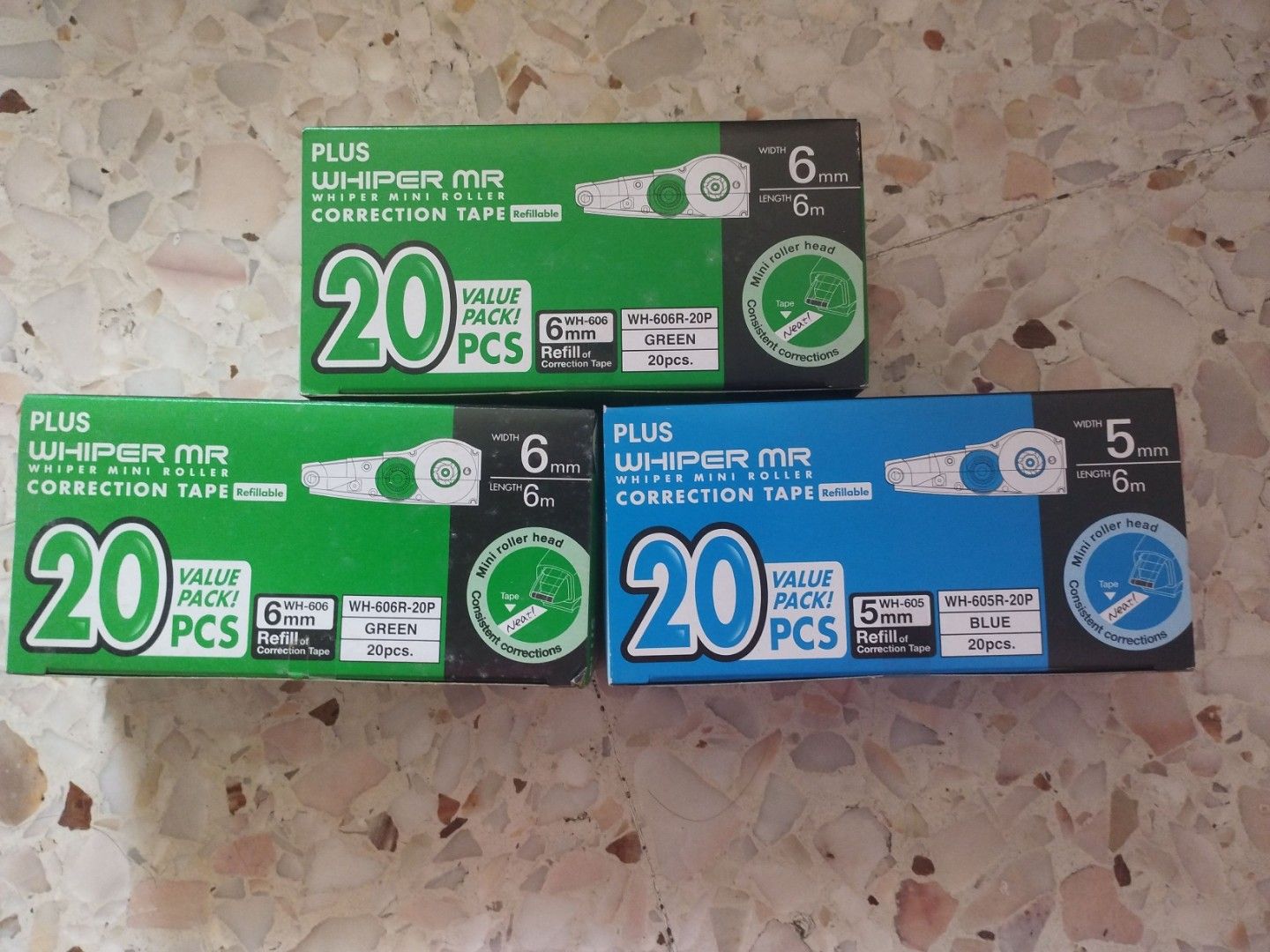 Correction Tale (Category: Other Stationery & Craft) located in Singapore. Submitted by rongrong20 (Listing ID 1419033751, Image 1). Description: 3 pcs for $60.